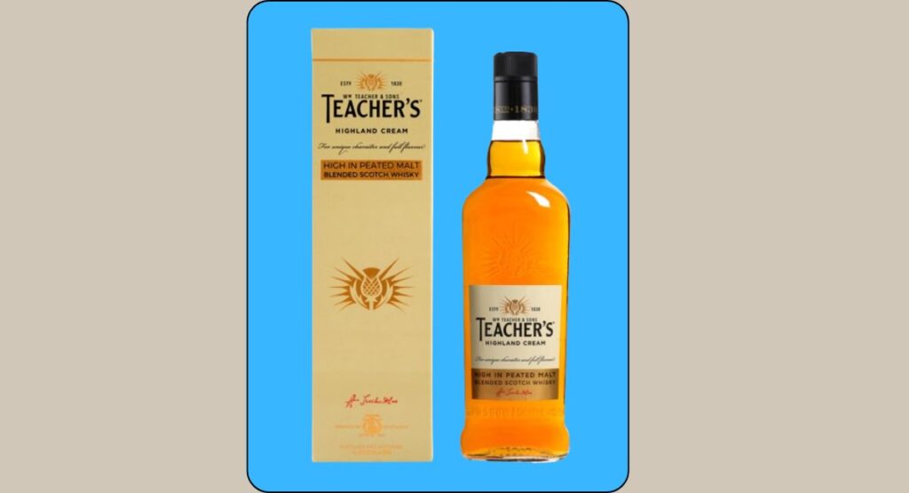 Teachers Whisky Bottle